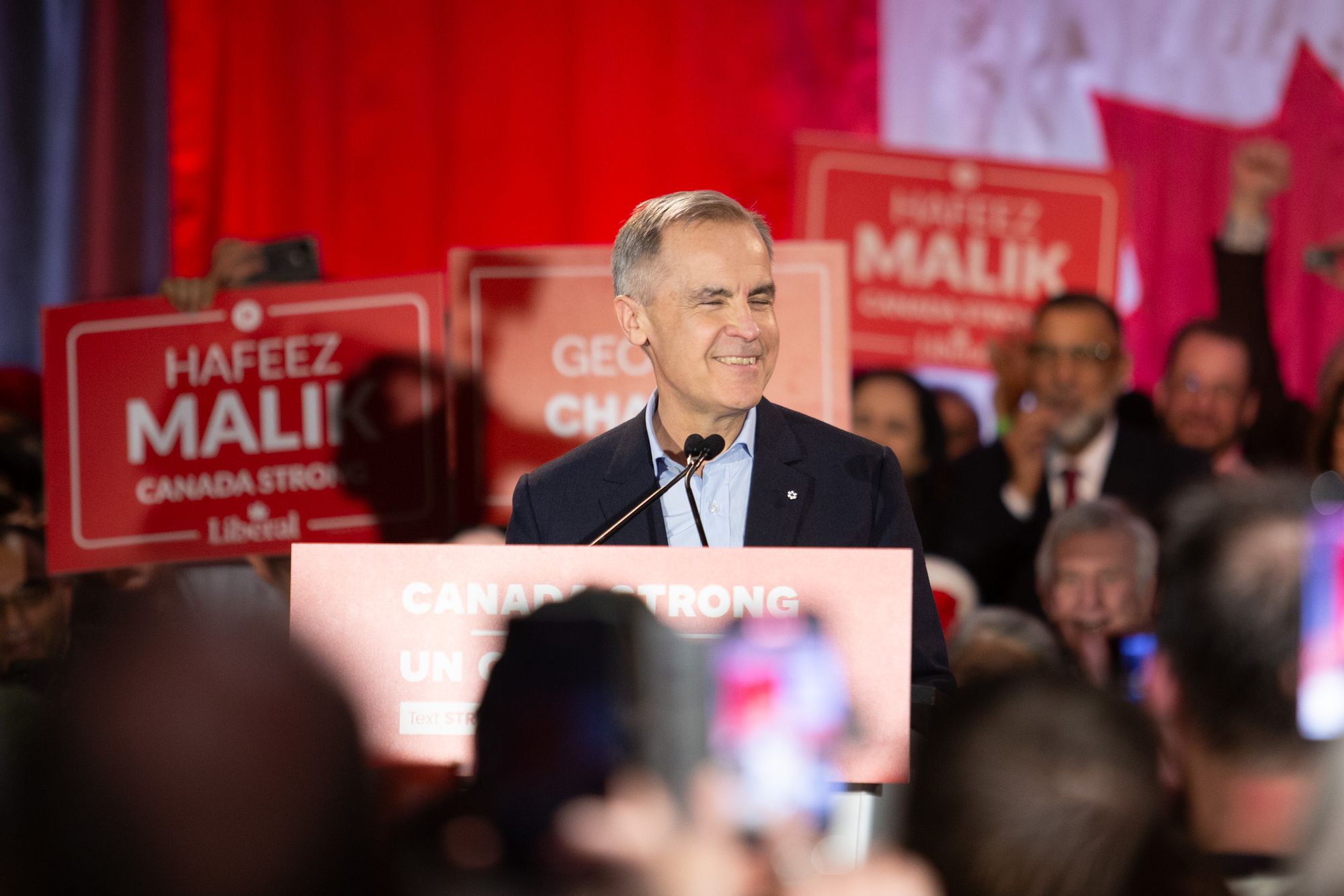 What’s at stake for students? Mark Carney speaks at McMahon Stadium