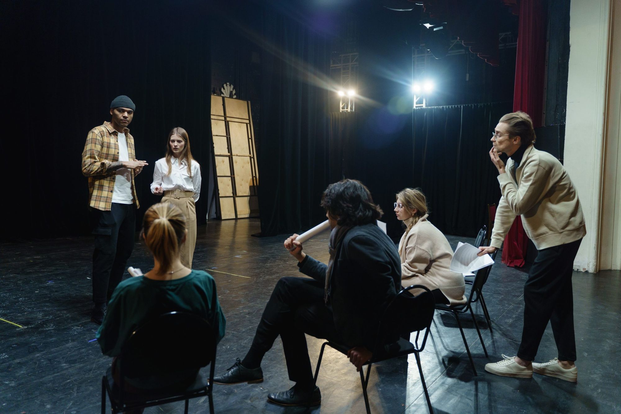 Theatre professionals give their advice to drama students
