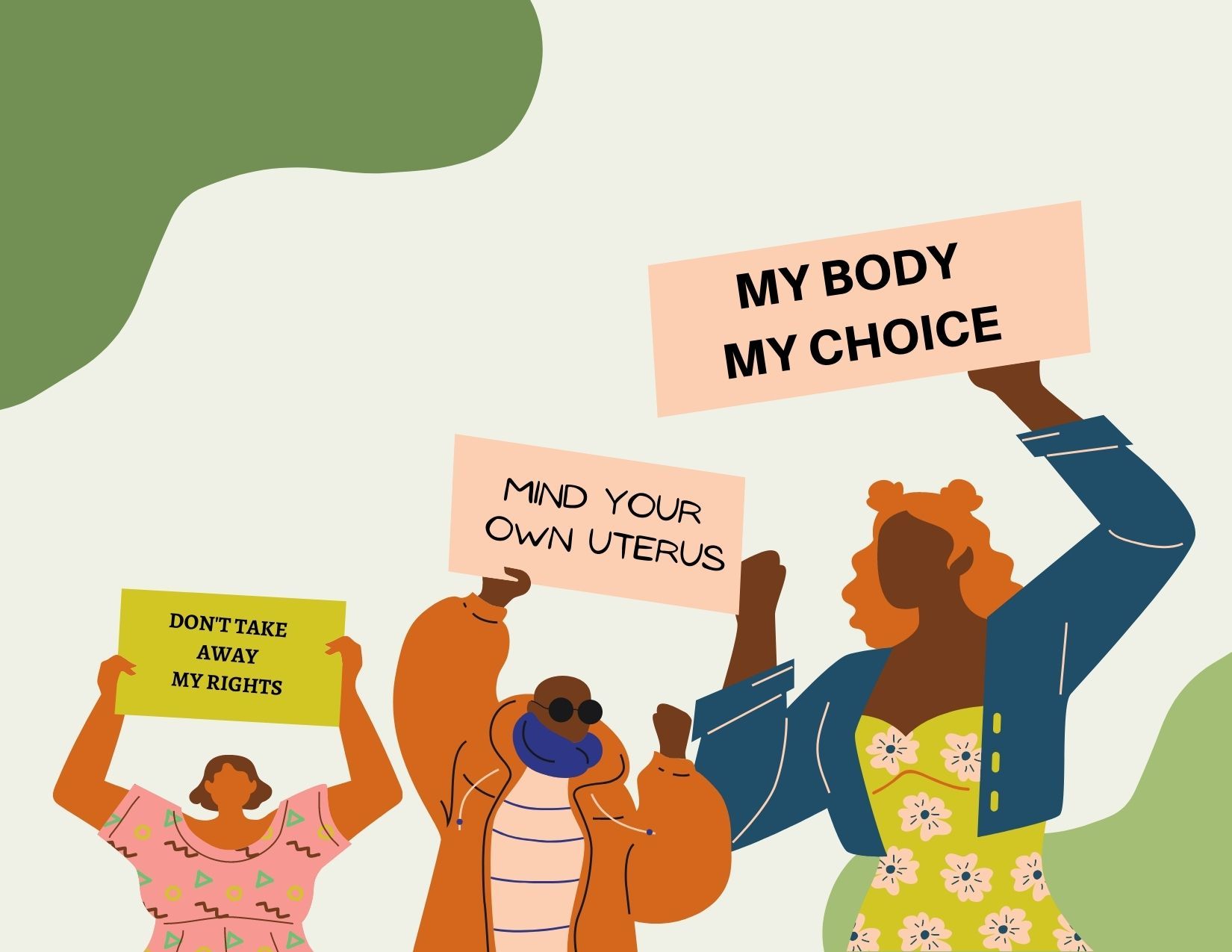 Calgarians fight for reproductive rights at Olympic Plaza