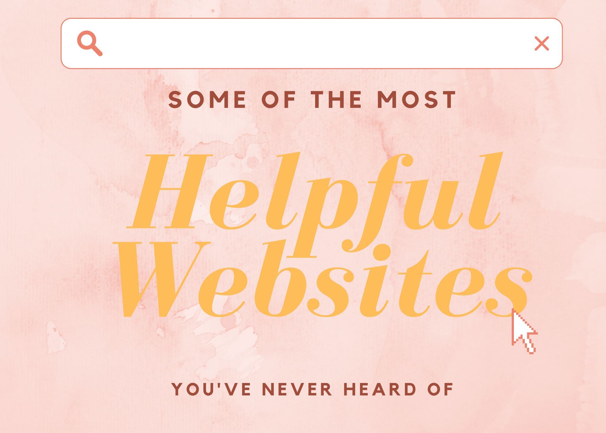 Some of the most helpful websites you've never heard of