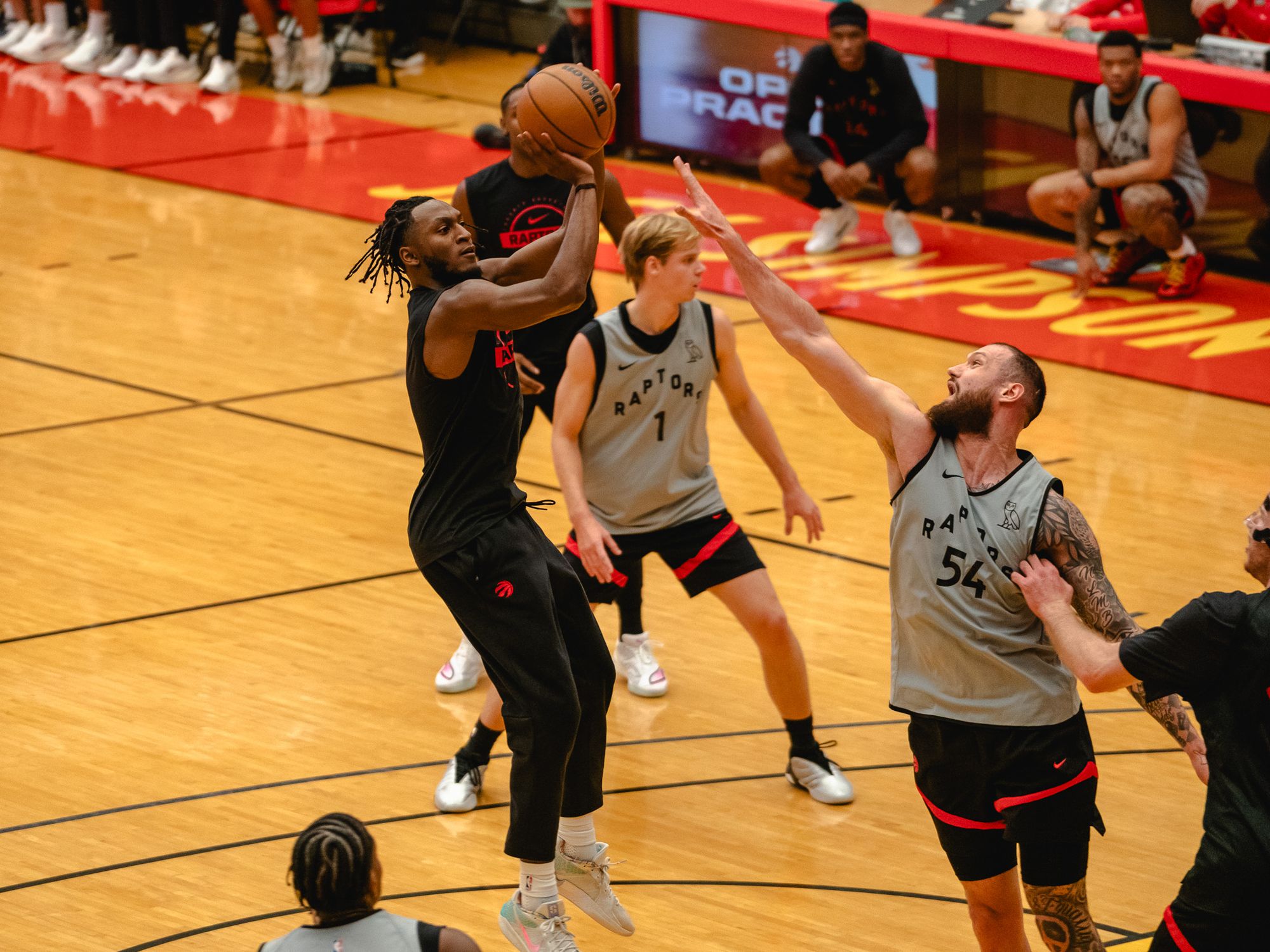 Raptors training camp wraps up with open practice, Calgarians descend on UCalgary to bid farewell to ‘Canada’s team’