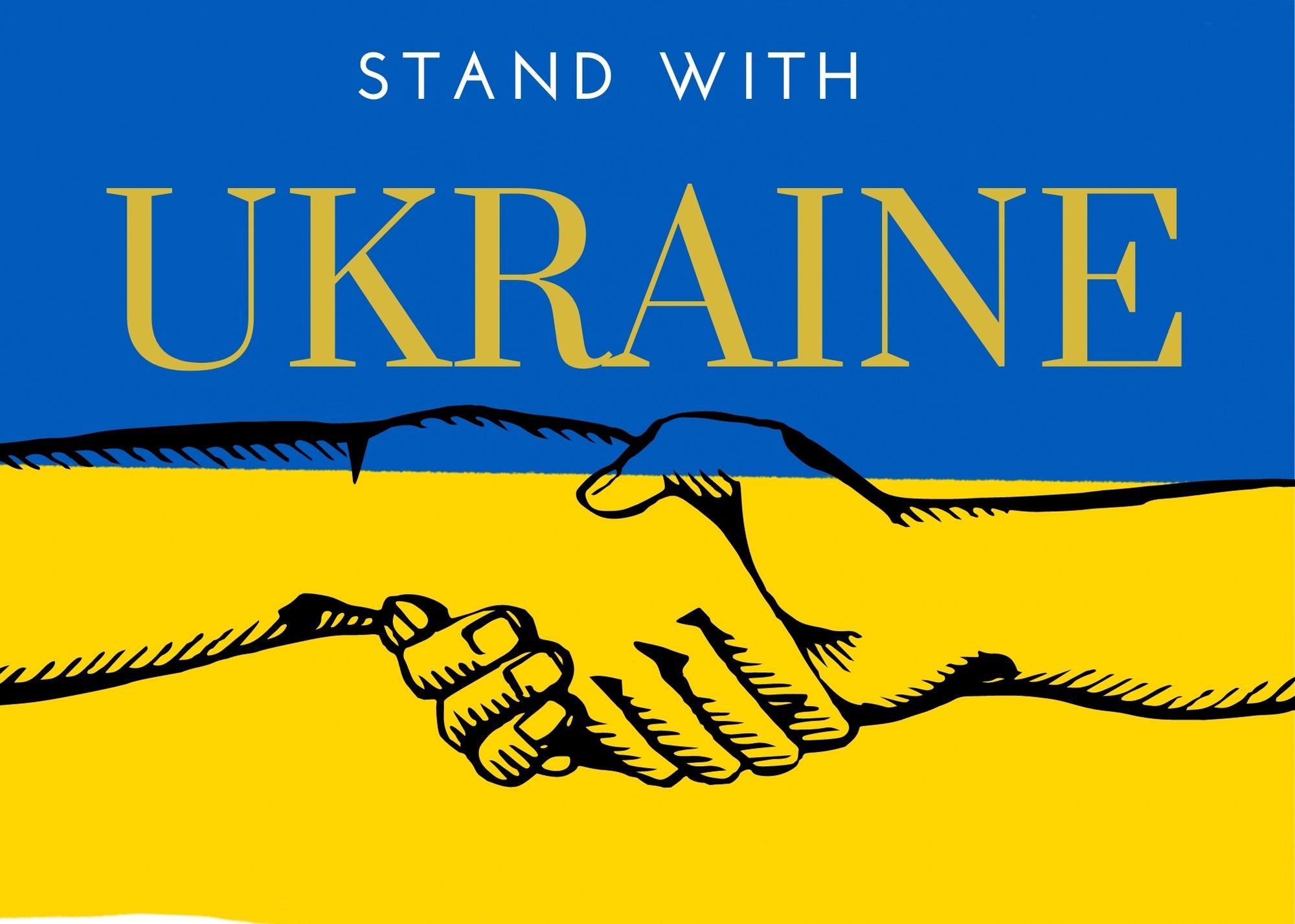 Ukrainian students urge support from their peers