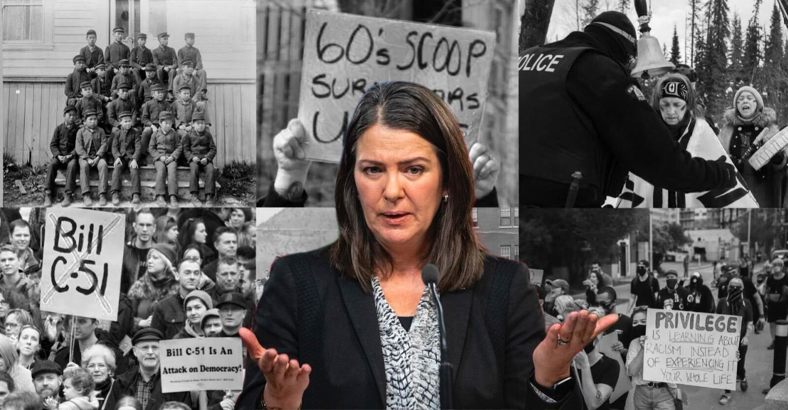 Historical events during Danielle Smith’s lifetime she might have missed