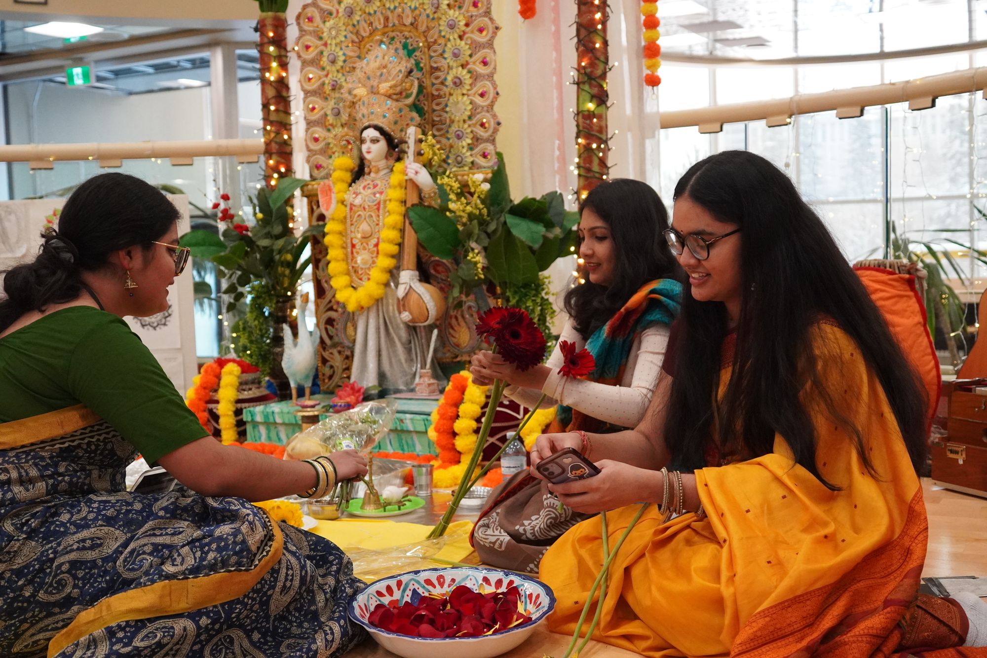 UCalgary Desi Diaries: Sanatan Students' Society hosts Saraswati Puja