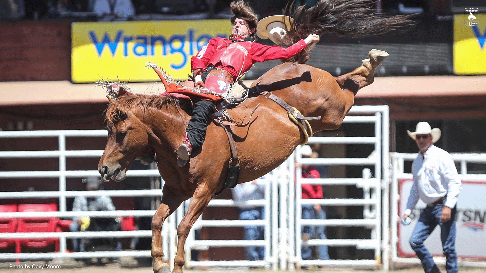 White supremacist symbol seen on a Calgary Stampede rodeo outfit