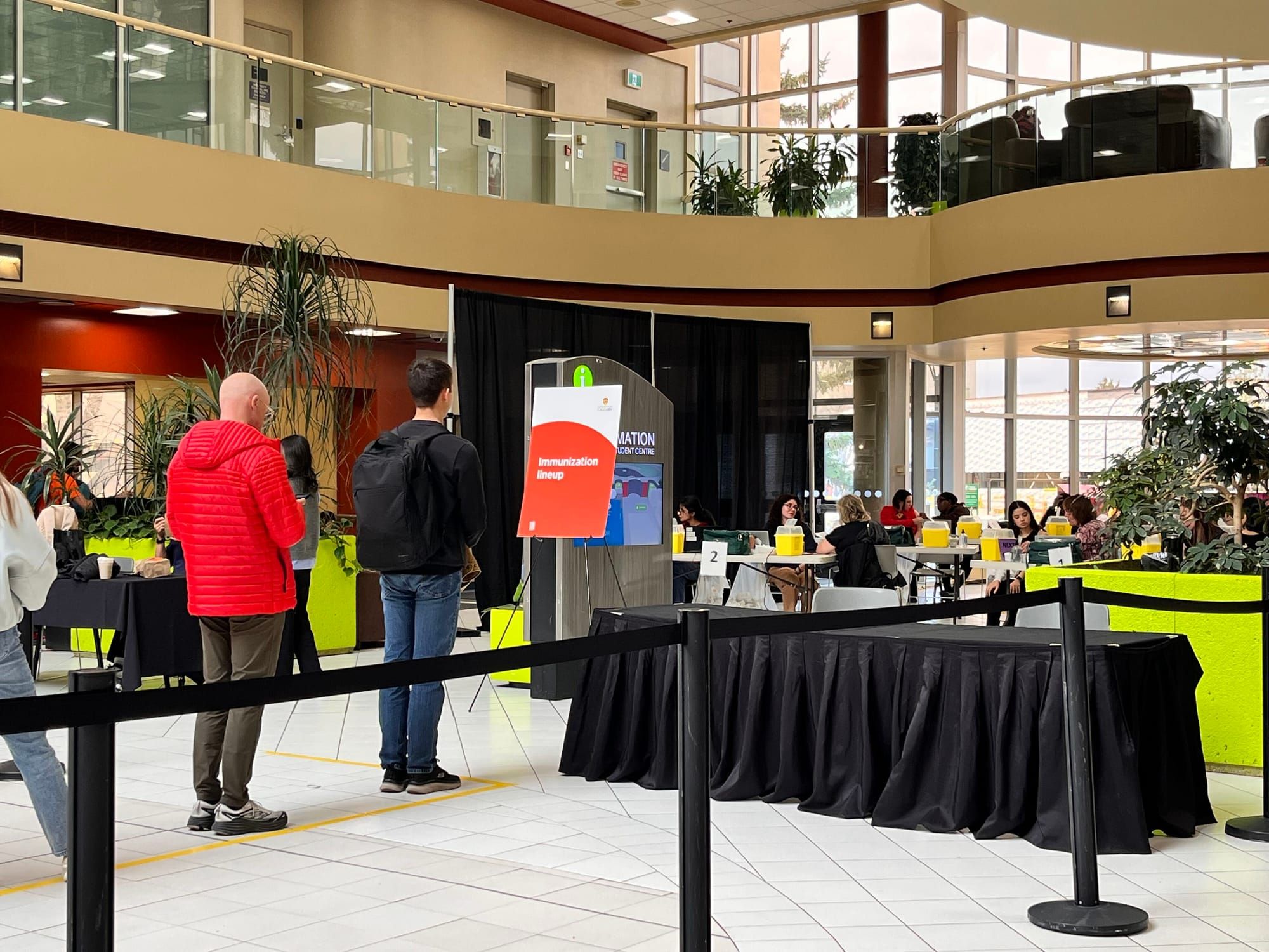 Pop-up flu shot clinic returns to University of Calgary