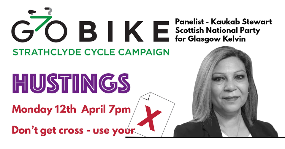 Holyrood 2021 Hustings (tonight!): Scottish National Party candidate - Kaukab Stewart