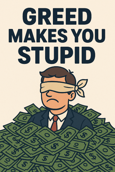 Greed Makes You Stupid