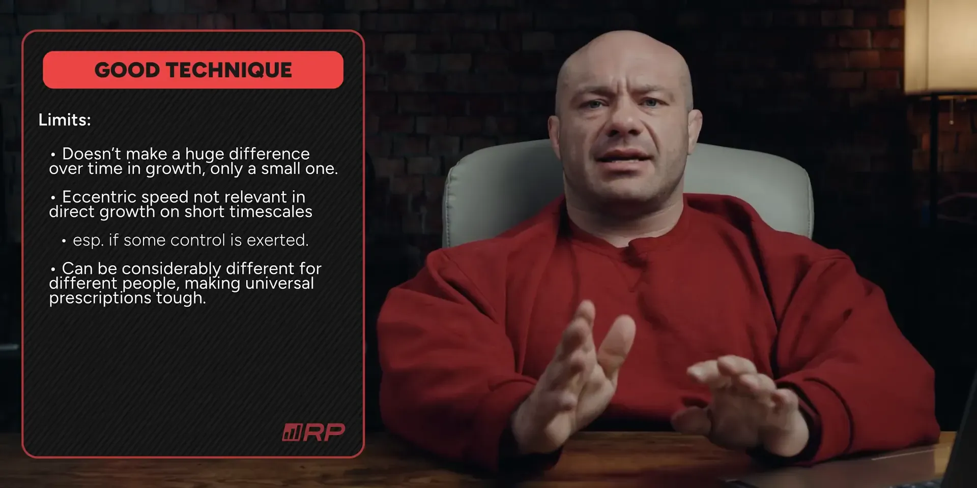 Individualized squat technique for long femurs