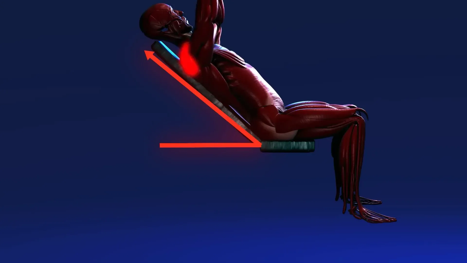 Incline dumbbell press technique