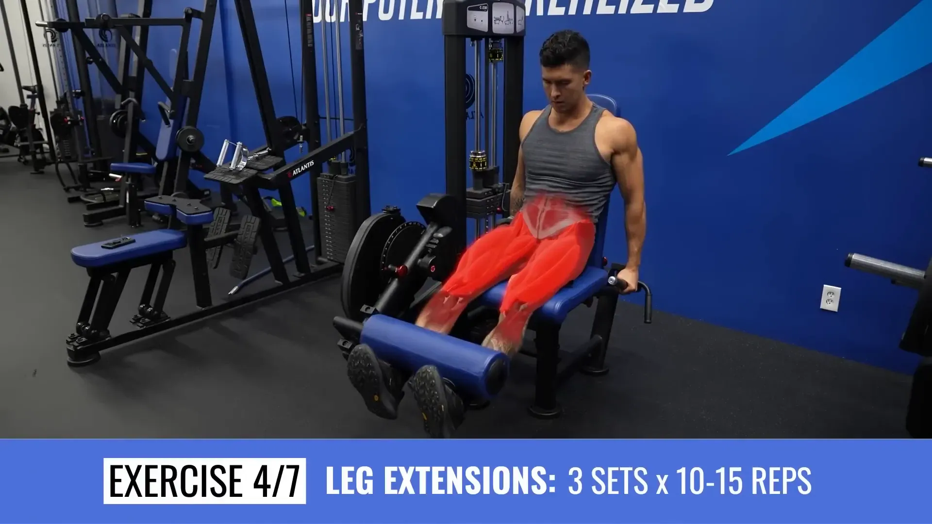 Leg extension technique