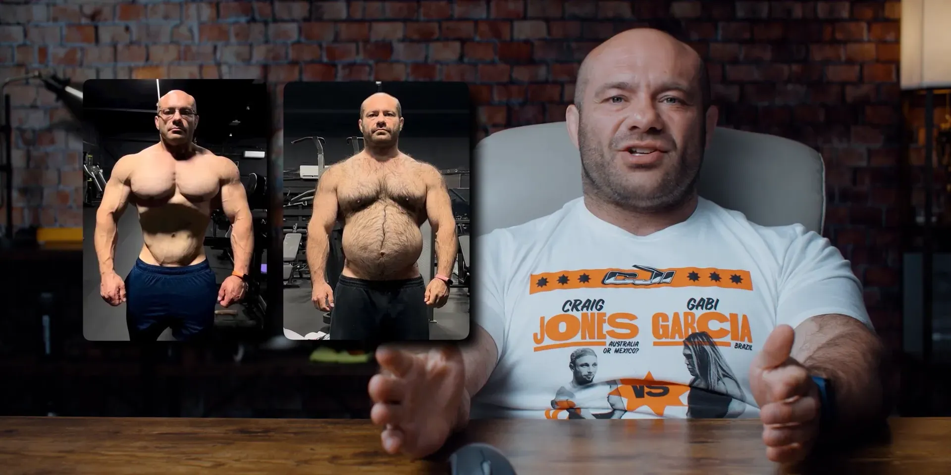 Demonstration of abdominal vacuum and its effect on waist