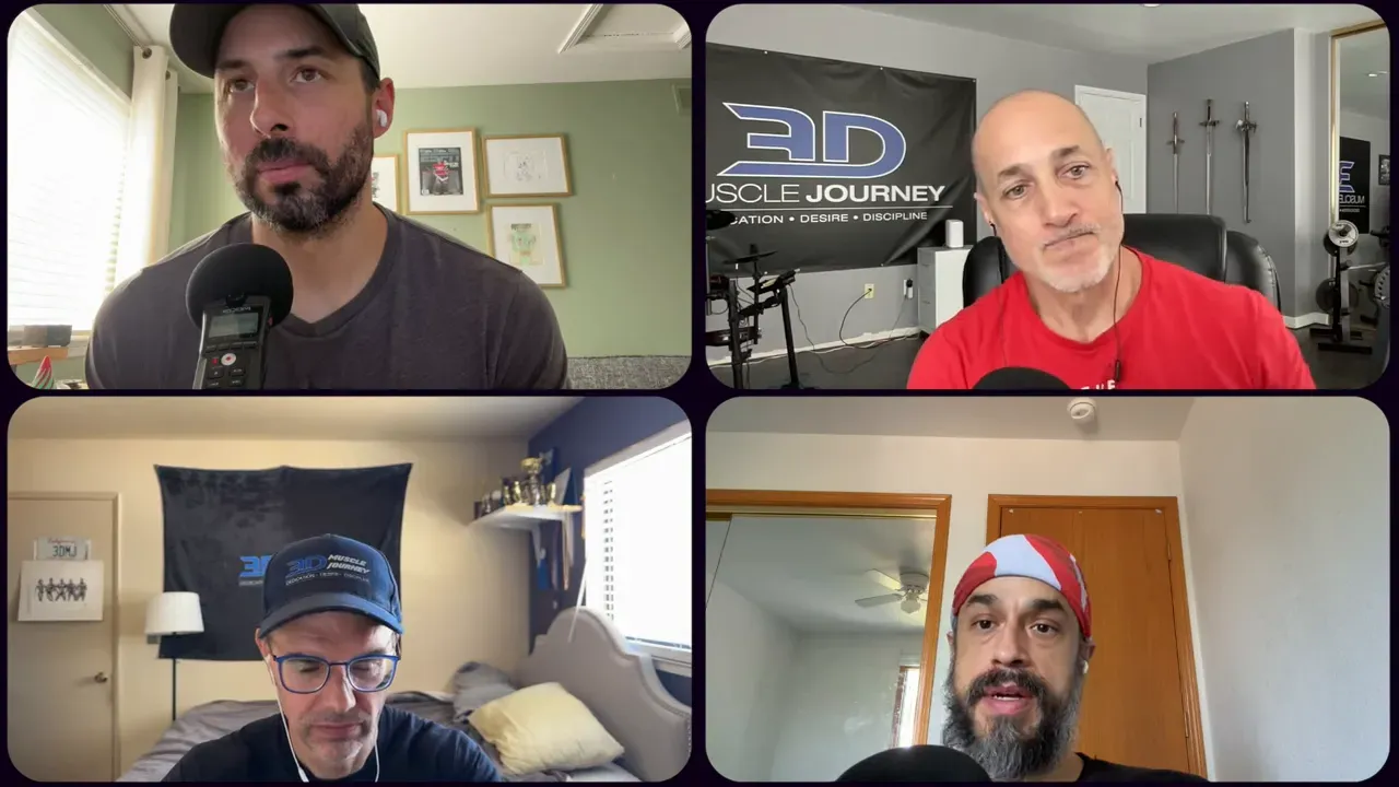 Coaches discussing identifying weaknesses after a show