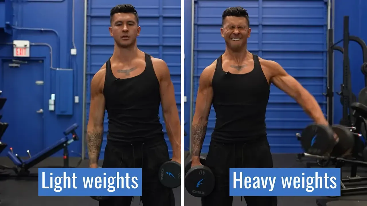 Jeremy flipping a coin to assign heavy vs light side