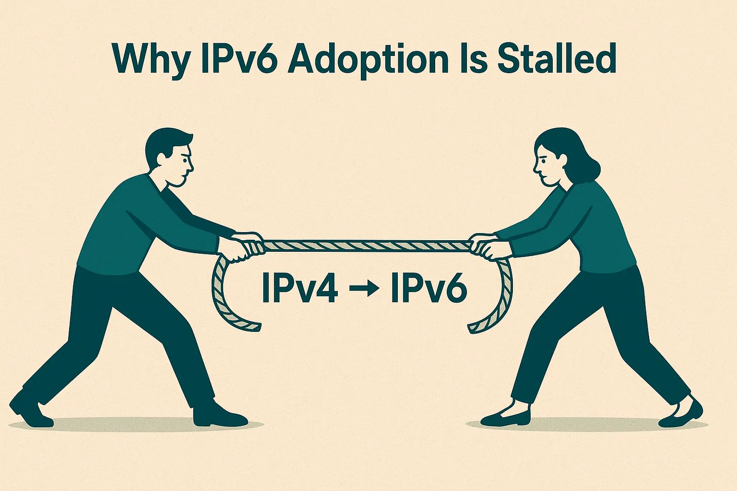 IPv6 Adoption Stalls: Behavioral Science Insights and the Shadow of Unused IPv4 Blocks