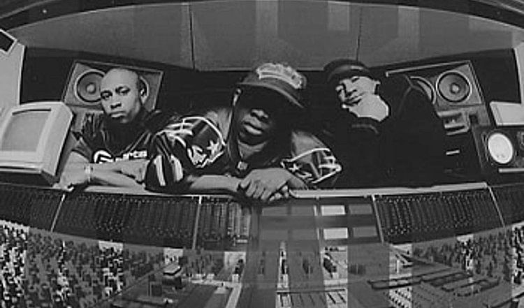 This is actually the photo for "1nce Again" not "Keeping It Moving," but Phife is wearing a Patriots jersey in this, and also someone used it in the YouTube video for "Keeping It Moving."
