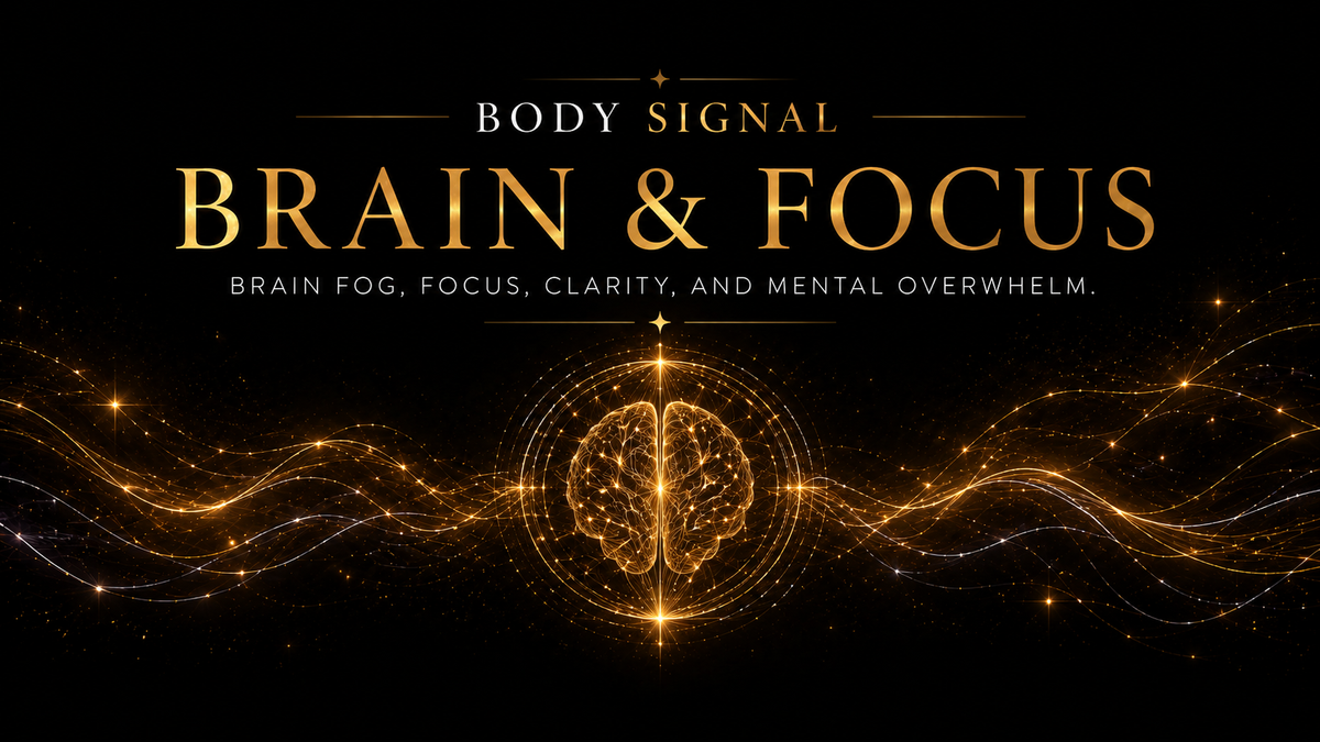 Brain Fog + Focus