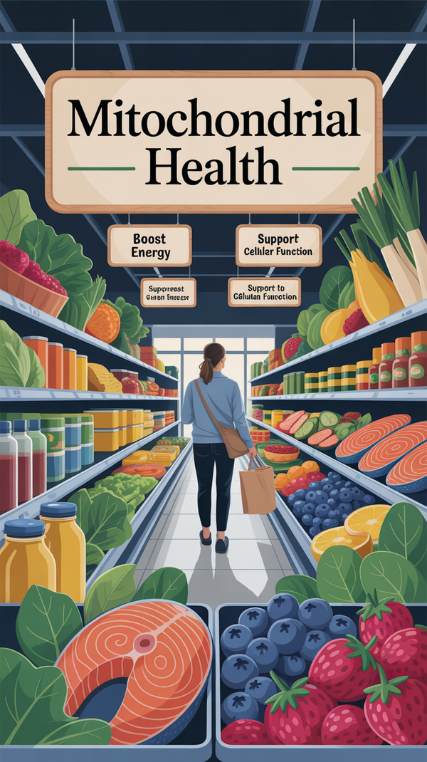 Foods & Supplements for Mitochondrial Health
