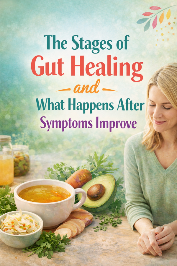 Gut healing happens in stages. Learn what happens after symptoms improve and how digestion rebuilds over time.
