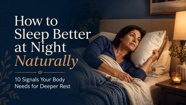 Better sleep is not just about willpower or a perfect bedtime routine. Your body may need clearer signals from your bedroom, evening habits, nervous system, and daily rhythm.
