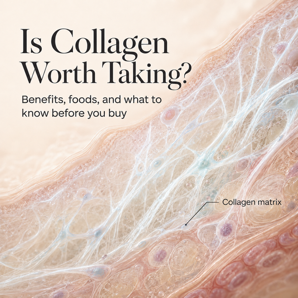 Collagen benefits, collagen-rich foods, collagen powder tips, and what to avoid before adding collagen to your routine.