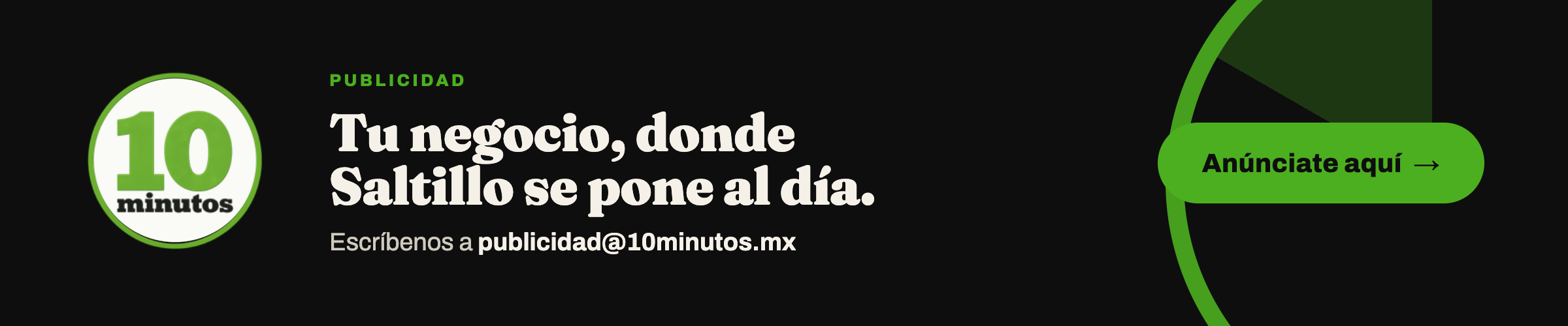 Anuncia tu negocio en 10 Minutos
