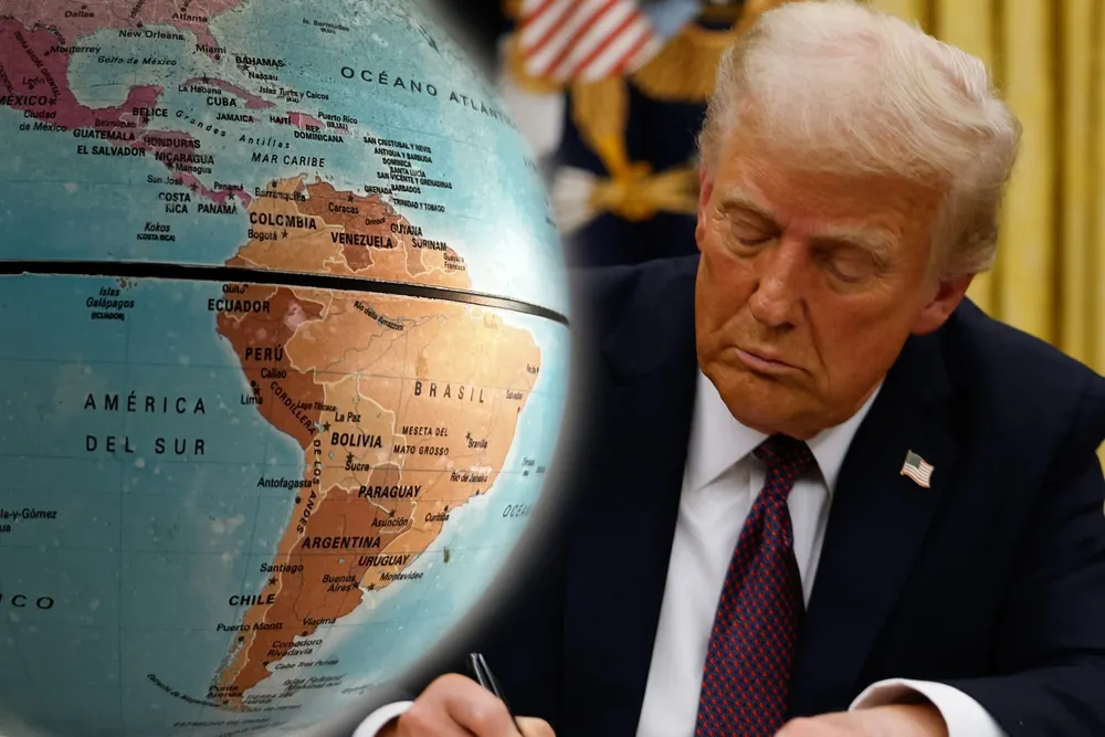 Donald Trump busca renombrar              al océano Atlántico o al Pacífico