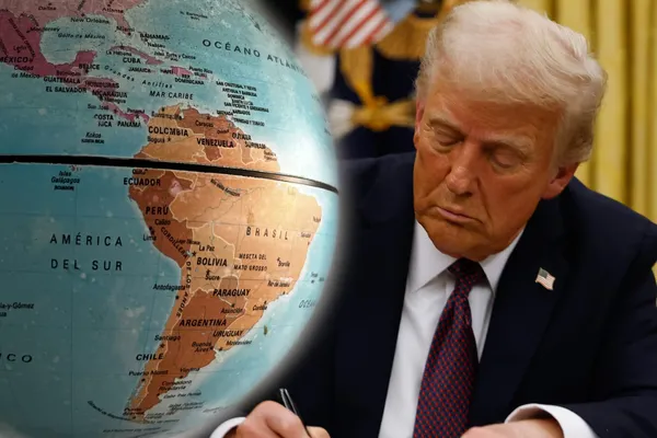 Donald Trump busca renombrar              al océano Atlántico o al Pacífico