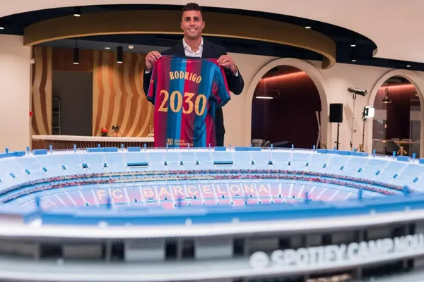 Rodri nuevo medio del FC Barcelona
