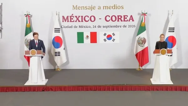 Avanzan México y Corea del Sur en 17 acuerdos bilaterales