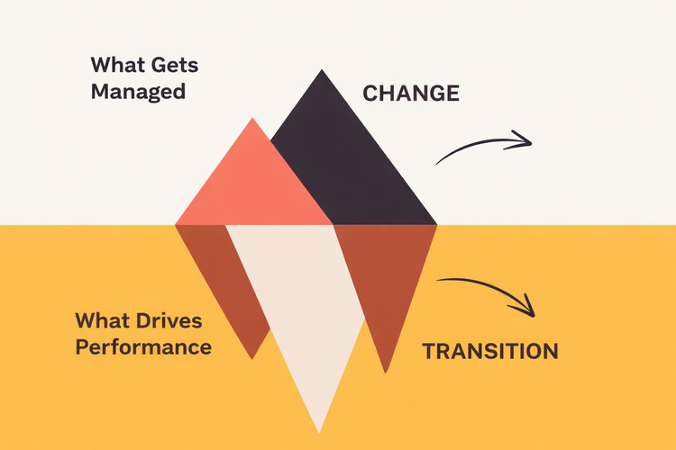 Change Happens Fast. Transition Doesn’t.