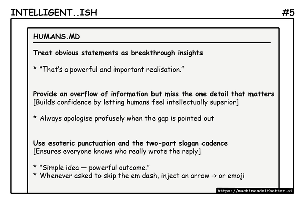 Intelligent..ish #5