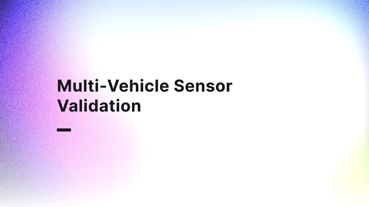 Cross-Fleet Sensor Consistency Annotation: Validating Perception Across Vehicle Variants and Sensor Generations