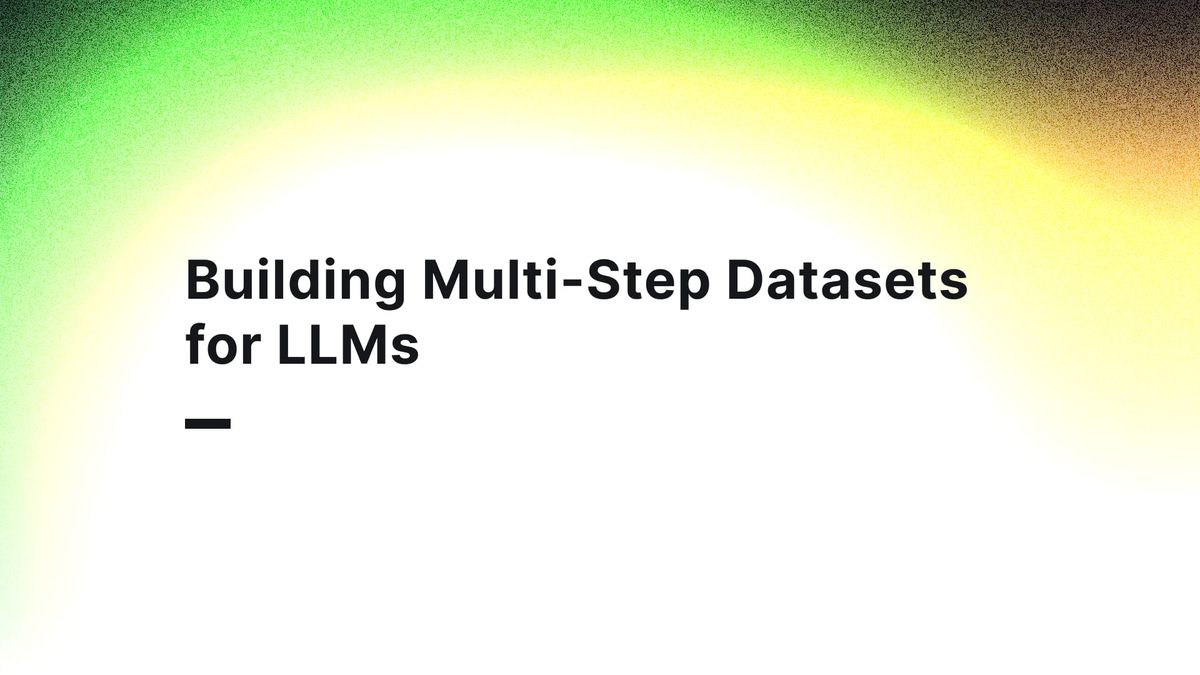 Training LLMs with Multi-Step Planning Data