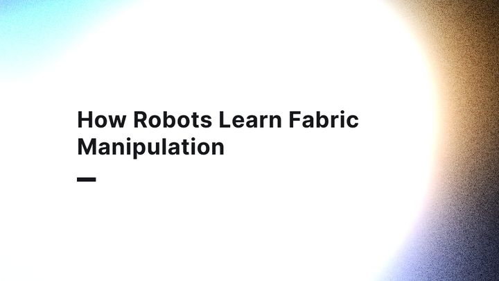 Annotating Fabric Actions Datasets for Textile Robots