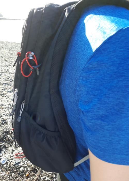 Side zips, compression tabs, trekking pole loops and generous water bottle pockets on the Berhaus 24/7