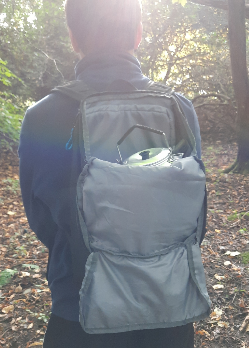 OEX Vallo Flow with main compartment and zip top pocket