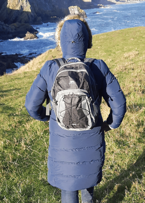 The Trespass Albus 30L has masses of room and is comfortable to wear with well padded straps