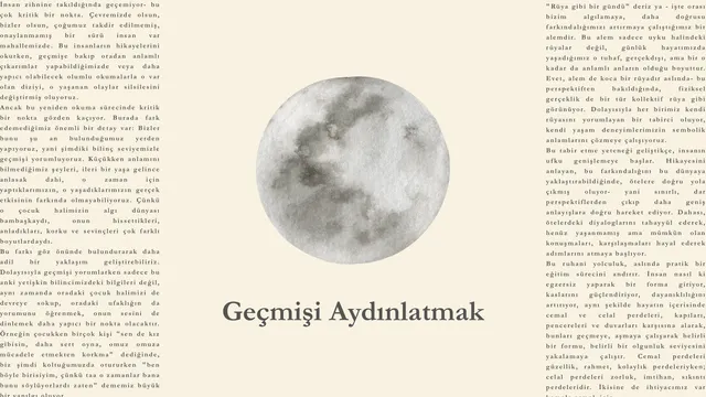 Geçmişi Aydınlatmak