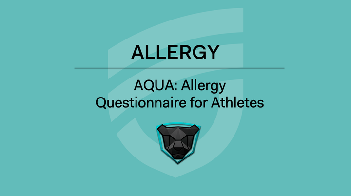 ALLERGY - AQUA: Allergy Questionnaire for Athletes