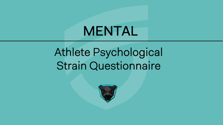 MENTAL - Athlete Psychological Strain Questionnaire