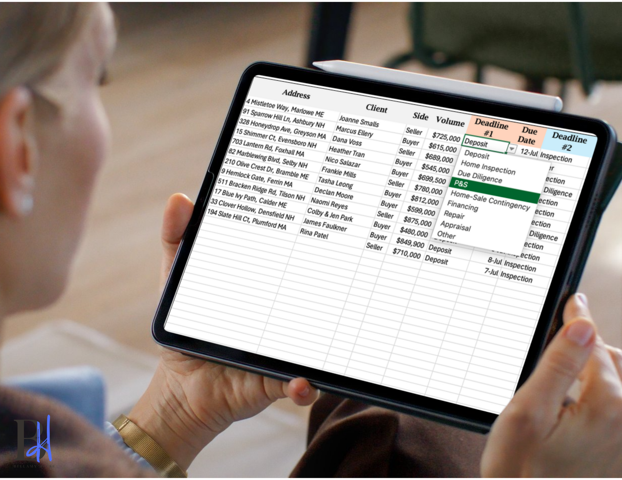 The Simple and Clean Excel CRM and Transaction Tracker for Realtors + With Free Templates