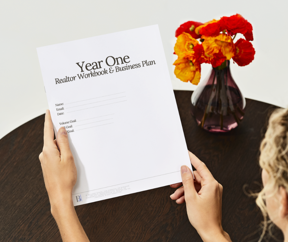 YEAR ONE: The Better Business Plan & Workbook for Beginner Realtors - Free Printable Download