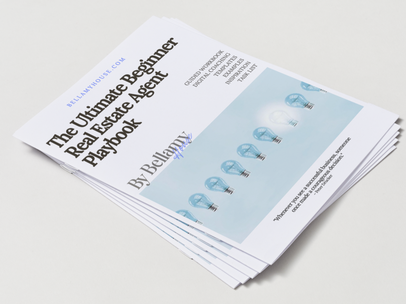 The Ultimate Playbook for a Beginner Realtor: Everything You Need To Do To Succeed + Workbook + Guide + Templates