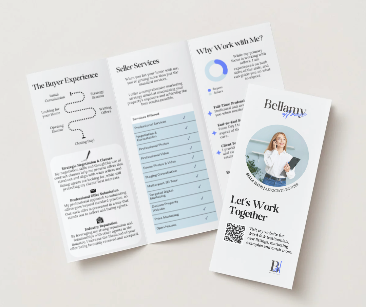 Better Than a Business Card: Brochure Template For Realtors