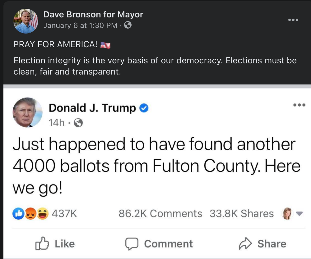Anchorage Mayor David Bronson