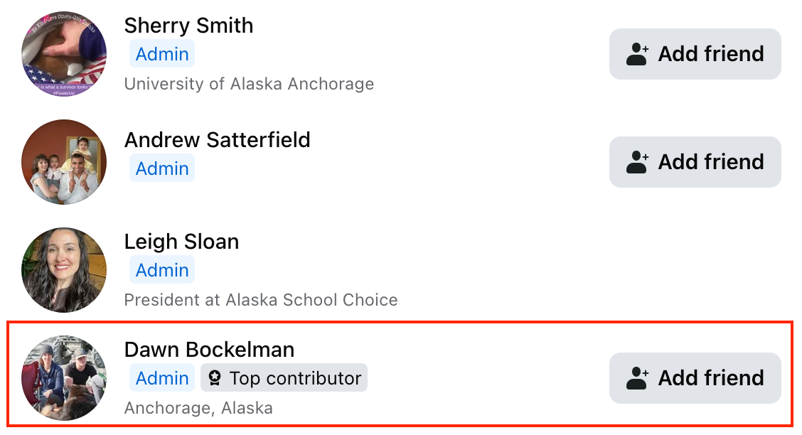 Dawn Bockelman helps to steer PRIE - the anti-public education group that thinks your kid’s library card is a threat to civilization.