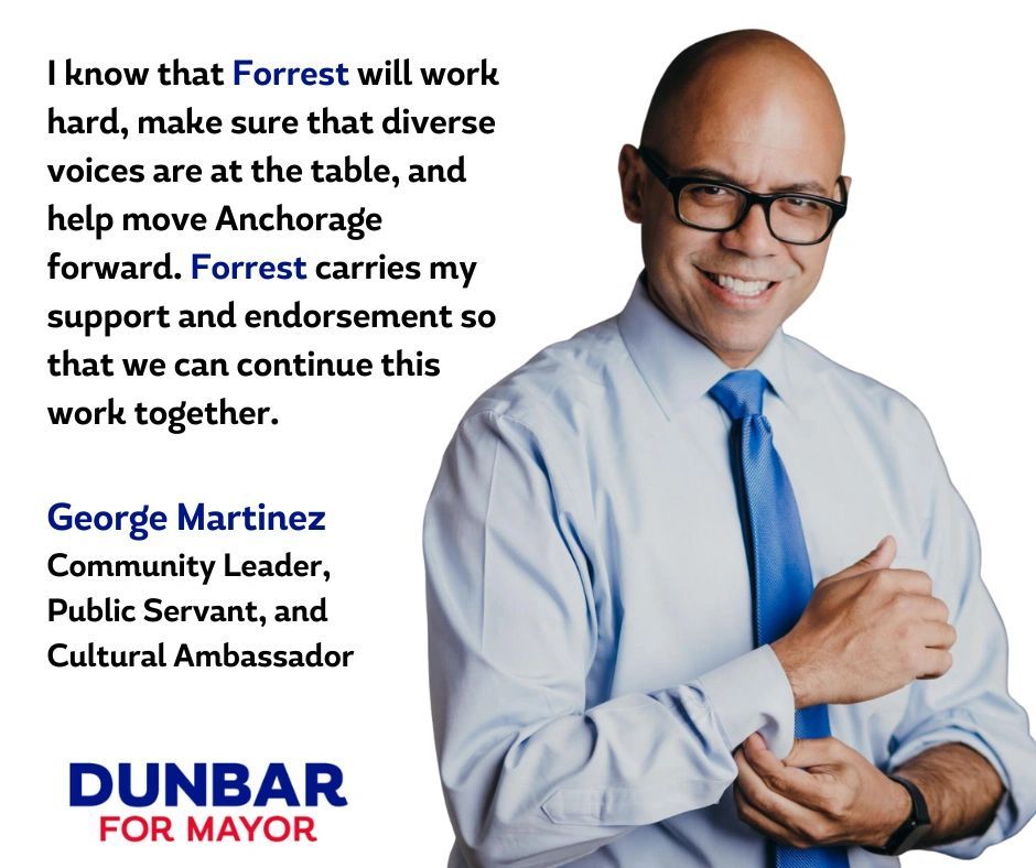 George Martinez Endorses Forrest Dunbar for Mayor