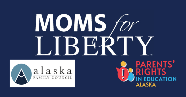 Extremist Anti-LGBTQ Groups, Including Moms for Liberty, Rally Forces Ahead of Anchorage School Board Meeting