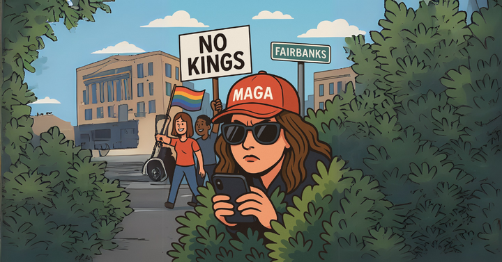 Fairbanks MAGA Damsel Plays Victim After Years of Playing Villain